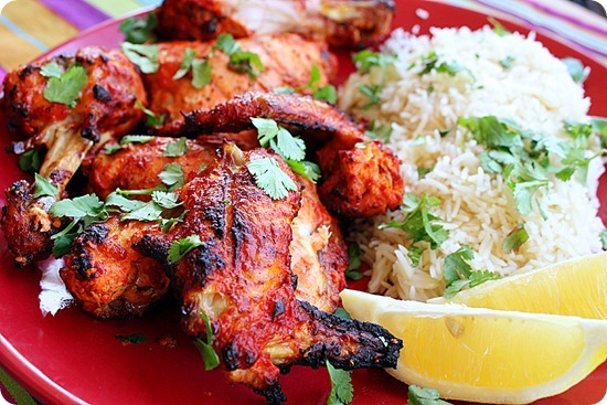Tandoori Chicken and Rice Recipe